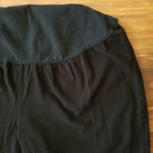 Liz Lange Maternity Black Leggings
